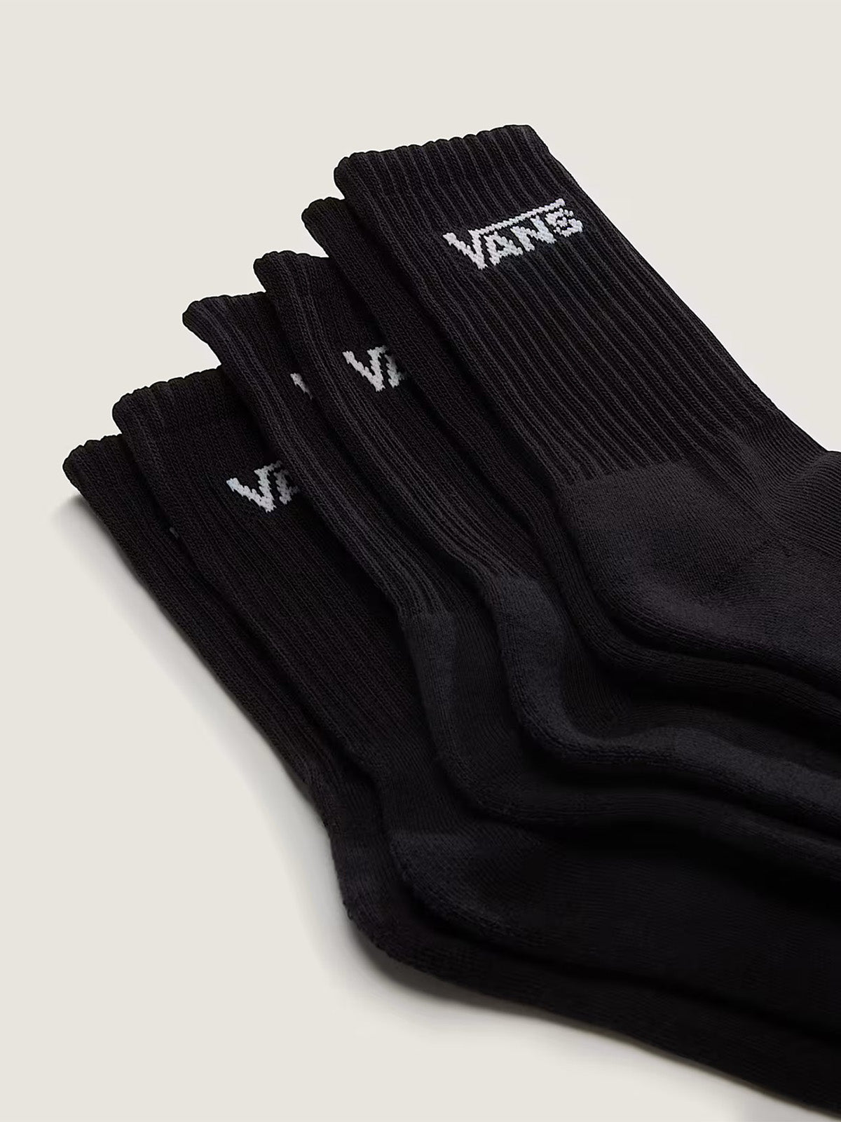 Calcetín Niño Classic Crew Negro Vans