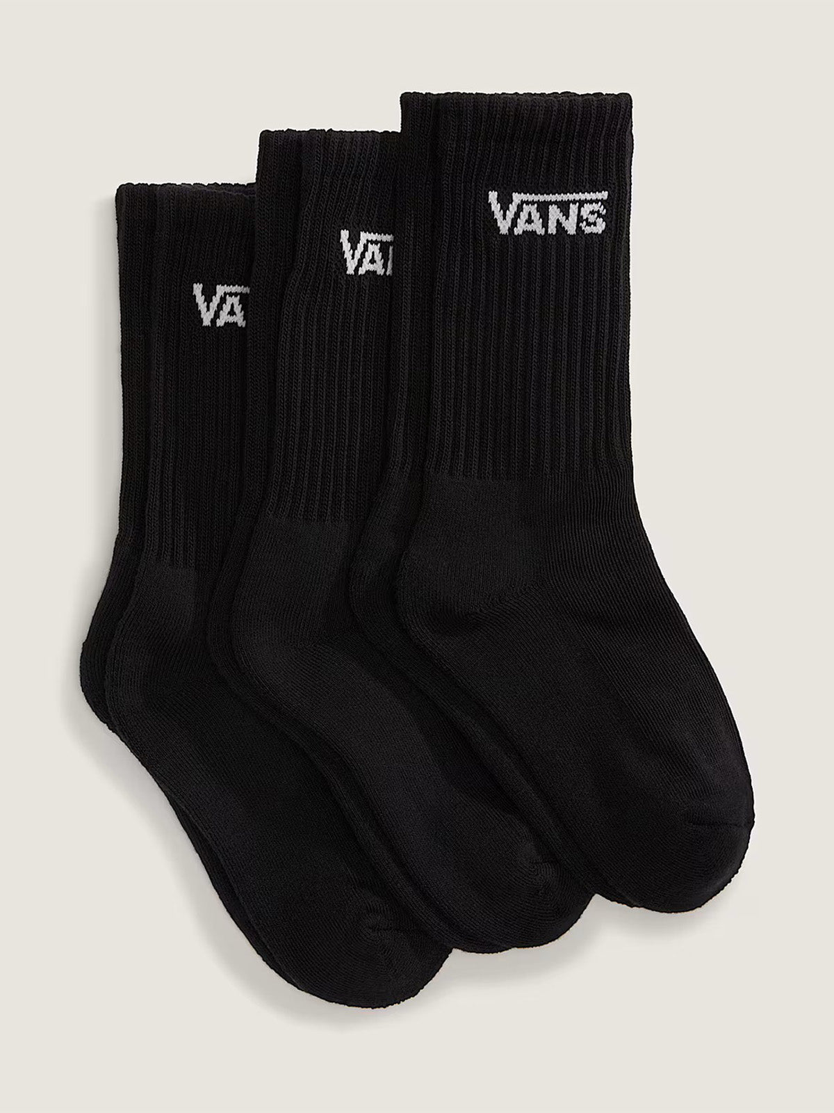 Calcetín Niño Classic Crew Negro Vans