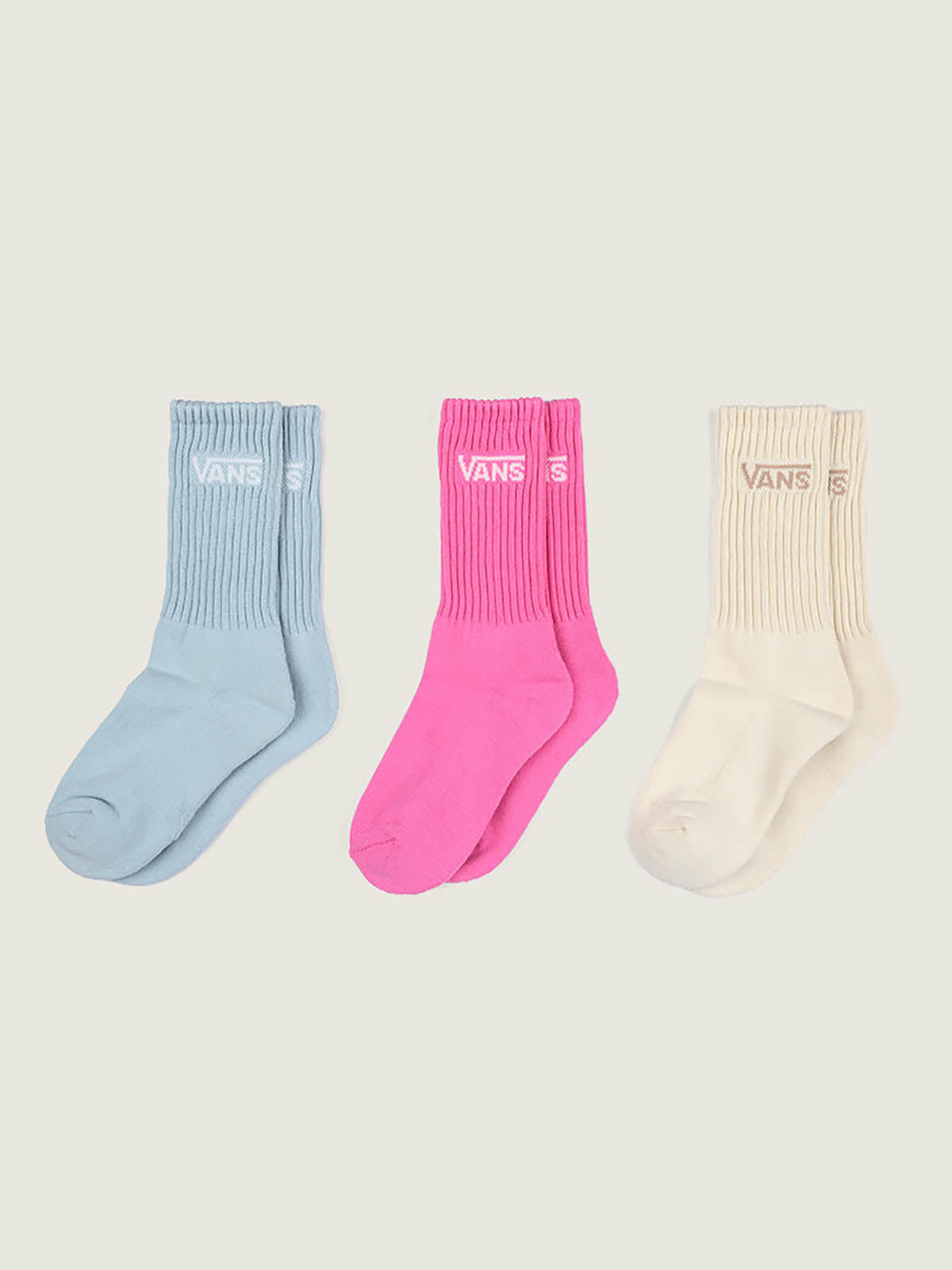 Calcetin Niño Classic Crew Rosado Vans