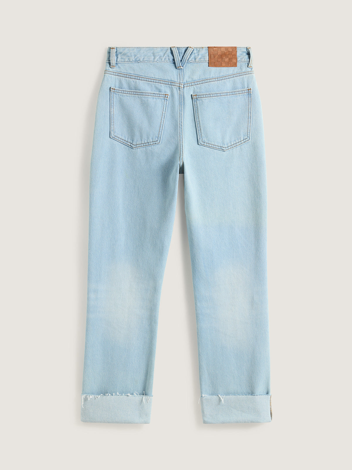 Pantalon Mujer Annabelle Straight Celeste Vans