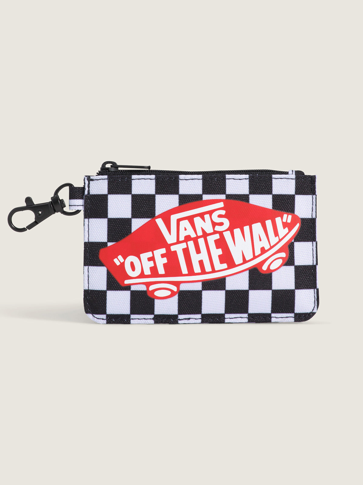 Billetera Adulto Off The Wall Zip Wal Negro Vans