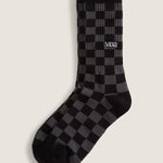 Calcetín Adulto Checkerboard Crew Negro Vans