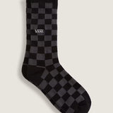 Calcetín Adulto Checkerboard Crew Negro Vans