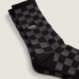 Calcetín Adulto Checkerboard Crew Negro Vans