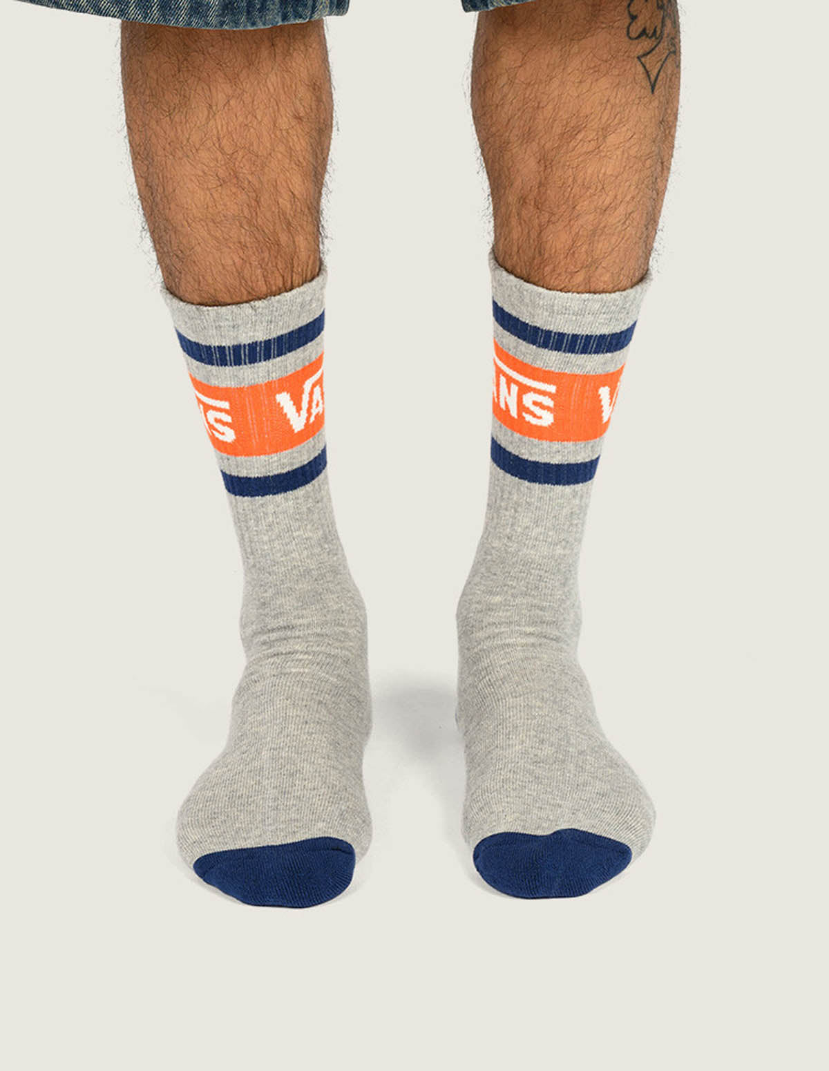 Calcetin Adulto Vans Drop V Crew Azul Vans