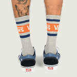 Calcetin Adulto Vans Drop V Crew Azul Vans