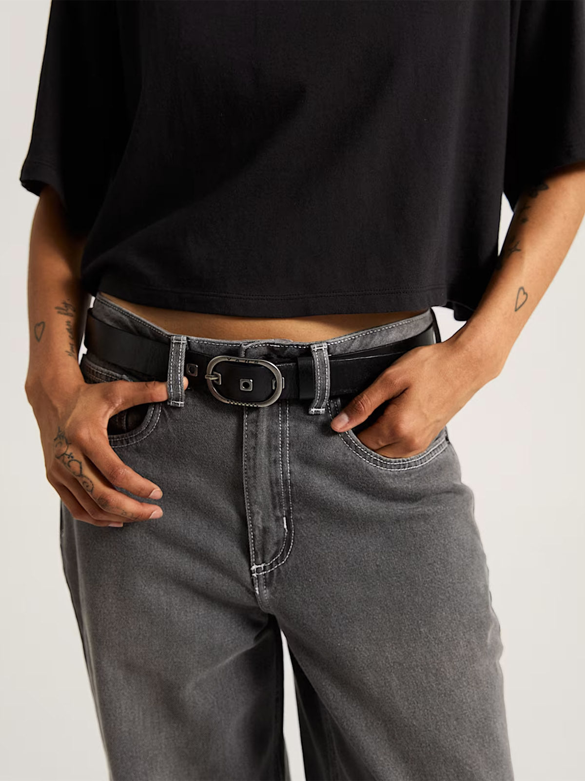 Cinturón Adulto Determined Negro Vans