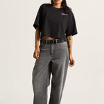 Polera M/C Mujer Classic Script Negro Vans