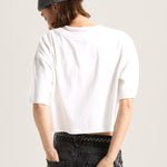 Polera M/C Mujer Classic Script Blanco Vans