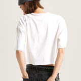 Polera M/C Mujer Classic Script Blanco Vans