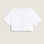 Polera M/C Mujer Classic Script Blanco Vans