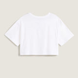 Polera M/C Mujer Classic Script Blanco Vans