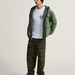 Camisa M/L Hombre Skate Atiba Haze Mil Verde Vans