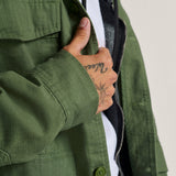 Camisa M/L Hombre Skate Atiba Haze Mil Verde Vans