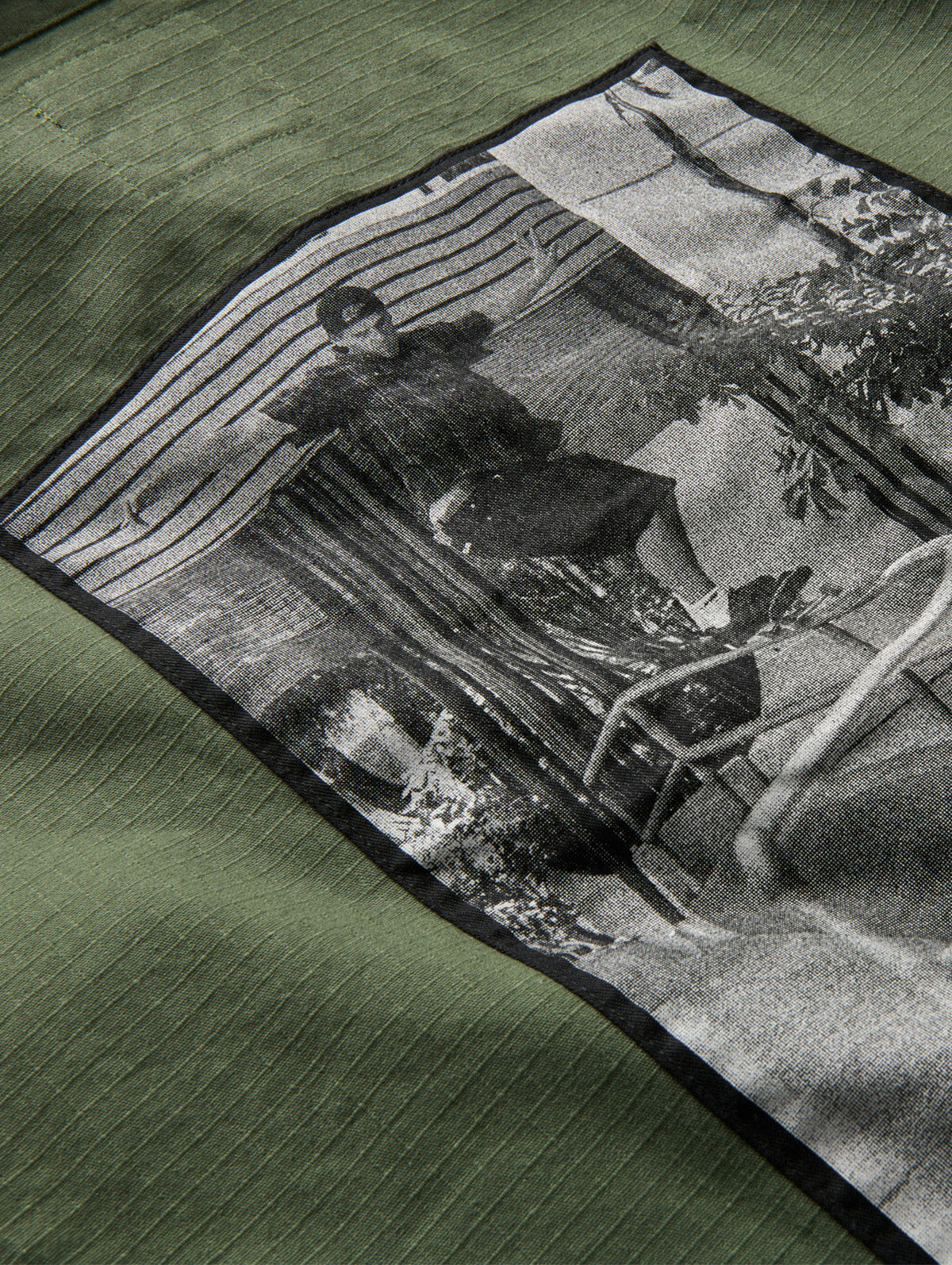 Camisa M/L Hombre Skate Atiba Haze Mil Verde Vans