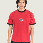 Polera M/C Hombre Flame Face Tee Beige/Crudo Vans