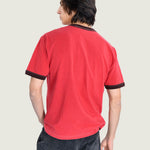 Polera M/C Hombre Flame Face Tee Beige/Crudo Vans