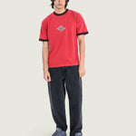Polera M/C Hombre Flame Face Tee Beige/Crudo Vans