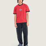 Polera M/C Hombre Flame Face Tee Beige/Crudo Vans