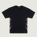 Polera M/C Hombre Dayana Side Tribal Negro Vans