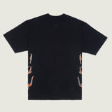 Polera M/C Hombre Dayana Side Tribal Negro Vans