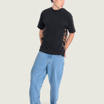 Polera M/C Hombre Dayana Side Tribal Negro Vans