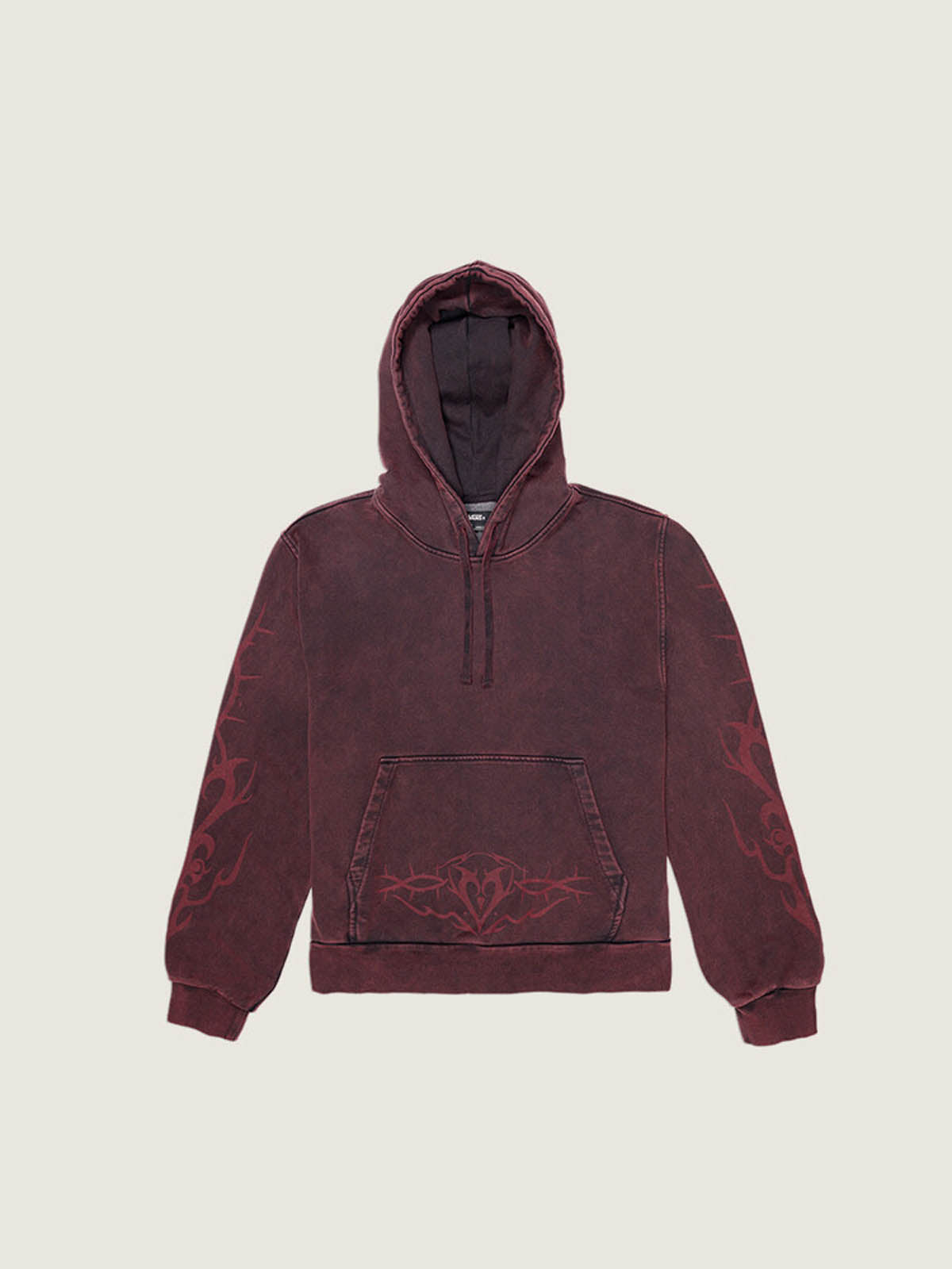 Poleron Hombre Dayana Tribal Flame Rojo Vans