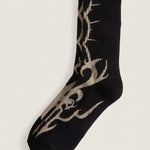 Calcetin Adulto Premium Tribal Crew Negro Vans