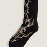 Calcetin Adulto Premium Tribal Crew Negro Vans