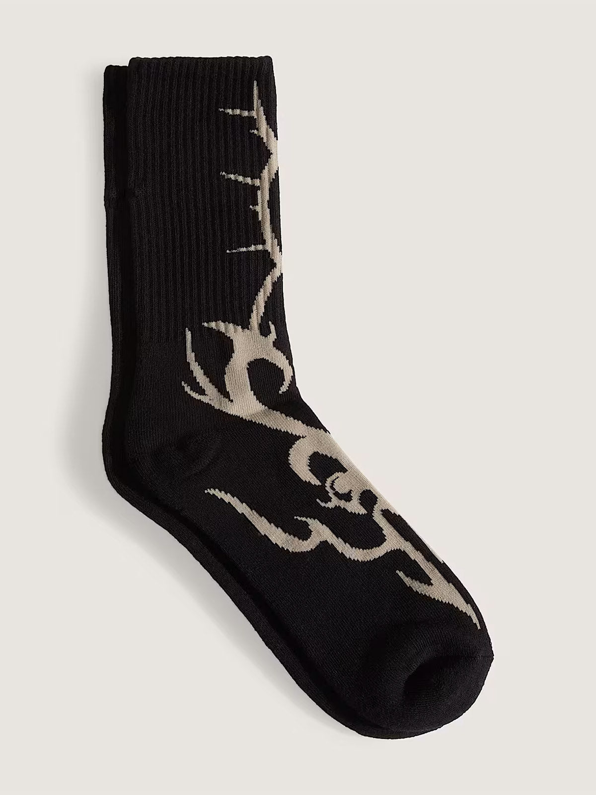 Calcetin Adulto Premium Tribal Crew Negro Vans