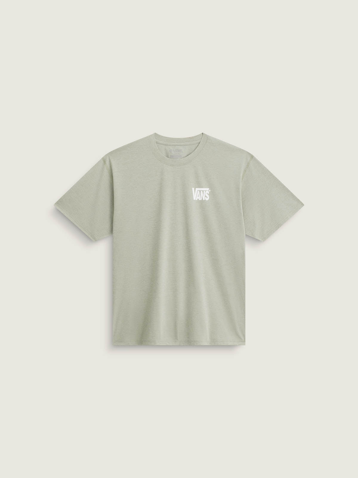 Polera M/C Hombre Outline Hybrid Te Beige/Crudo Vans