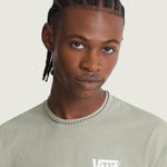 Polera M/C Hombre Outline Hybrid Te Beige/Crudo Vans