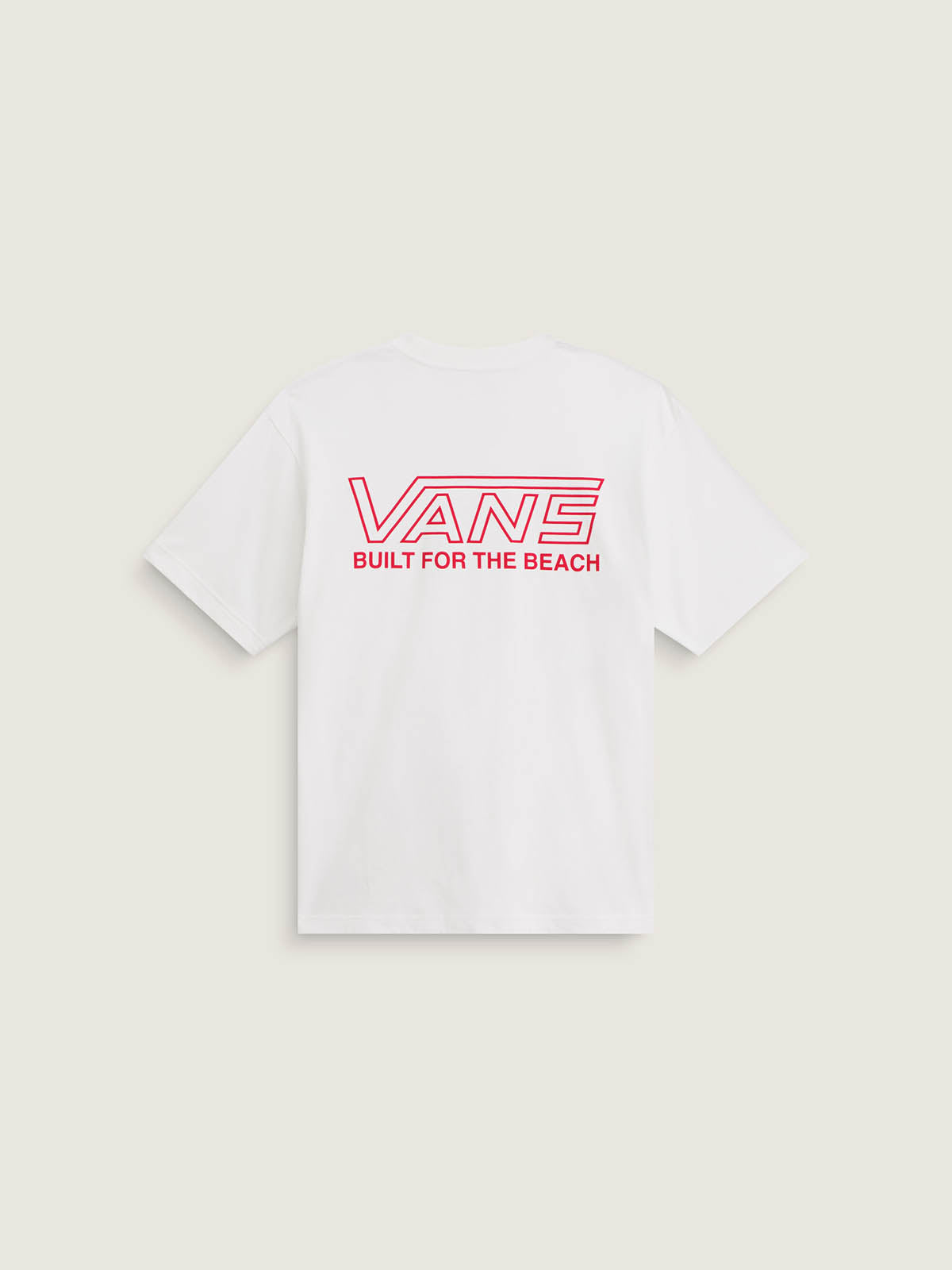 Polera M/C Hombre Buckled Tee Blanco Vans