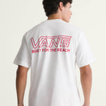 Polera M/C Hombre Buckled Tee Blanco Vans