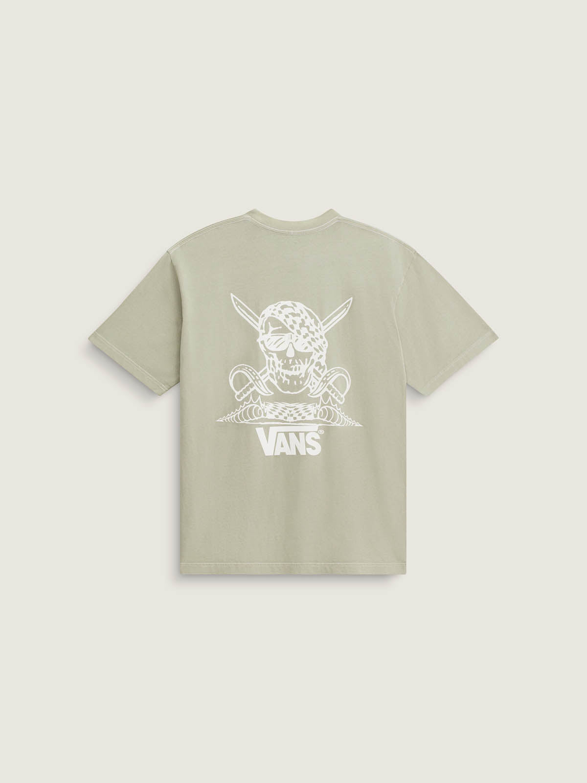 Polera M/C Hombre Sano Tee Beige/Crudo Vans