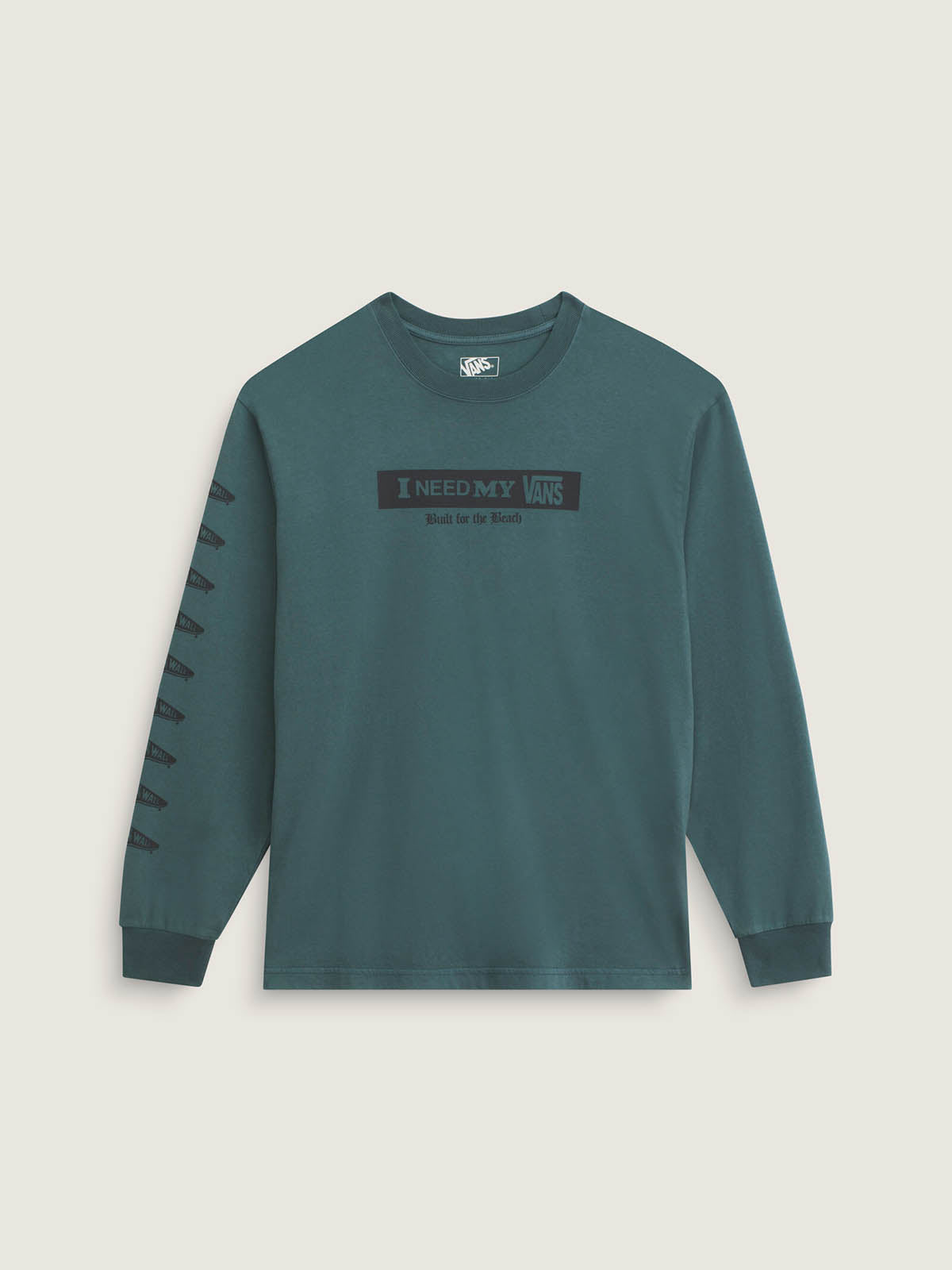 Polera M/L Hombre I Need My Ls Tee Azul Vans