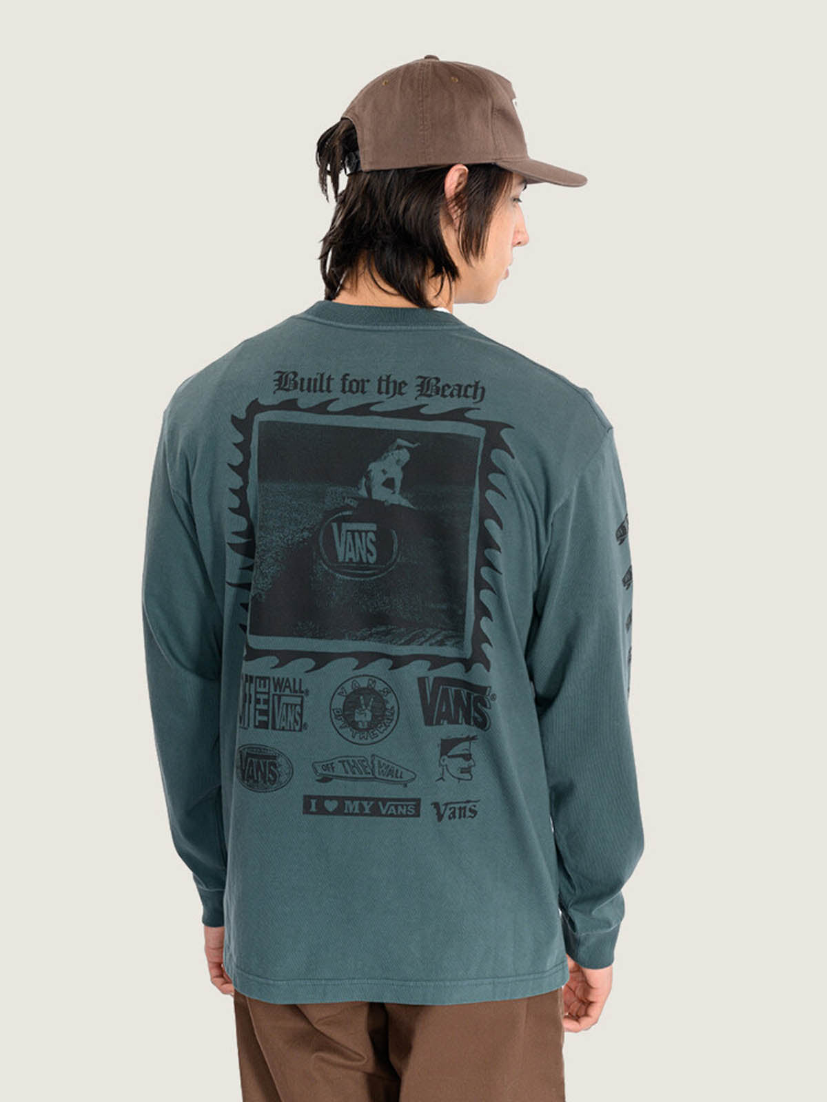 Polera M/L Hombre I Need My Ls Tee Azul Vans