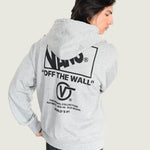 Poleron Hombre Stacked Hi Pullover Gris Vans