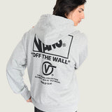 Poleron Hombre Stacked Hi Pullover Gris Vans