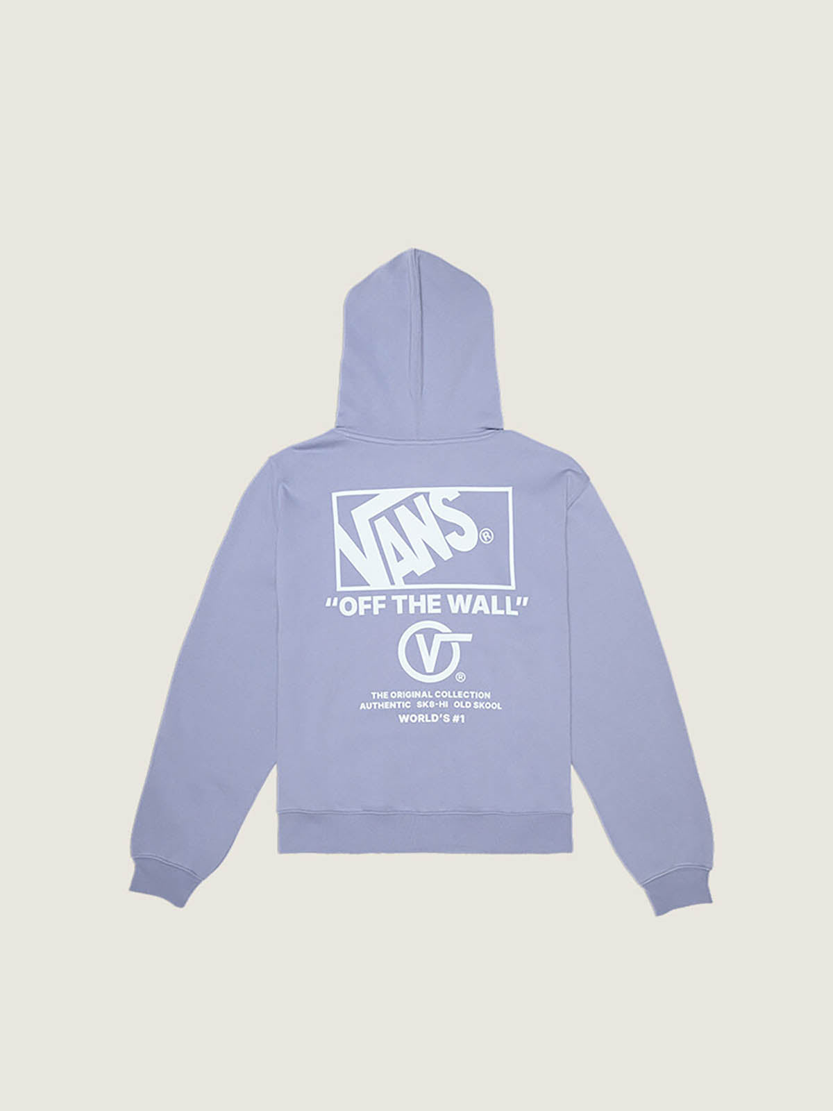 Poleron Hombre Stacked Hi Pullover Gris Vans