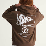 Poleron Hombre Stacked Hi Pullover Café Vans