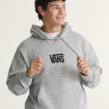 Poleron Hombre Stretch Logo Pullove Gris Vans
