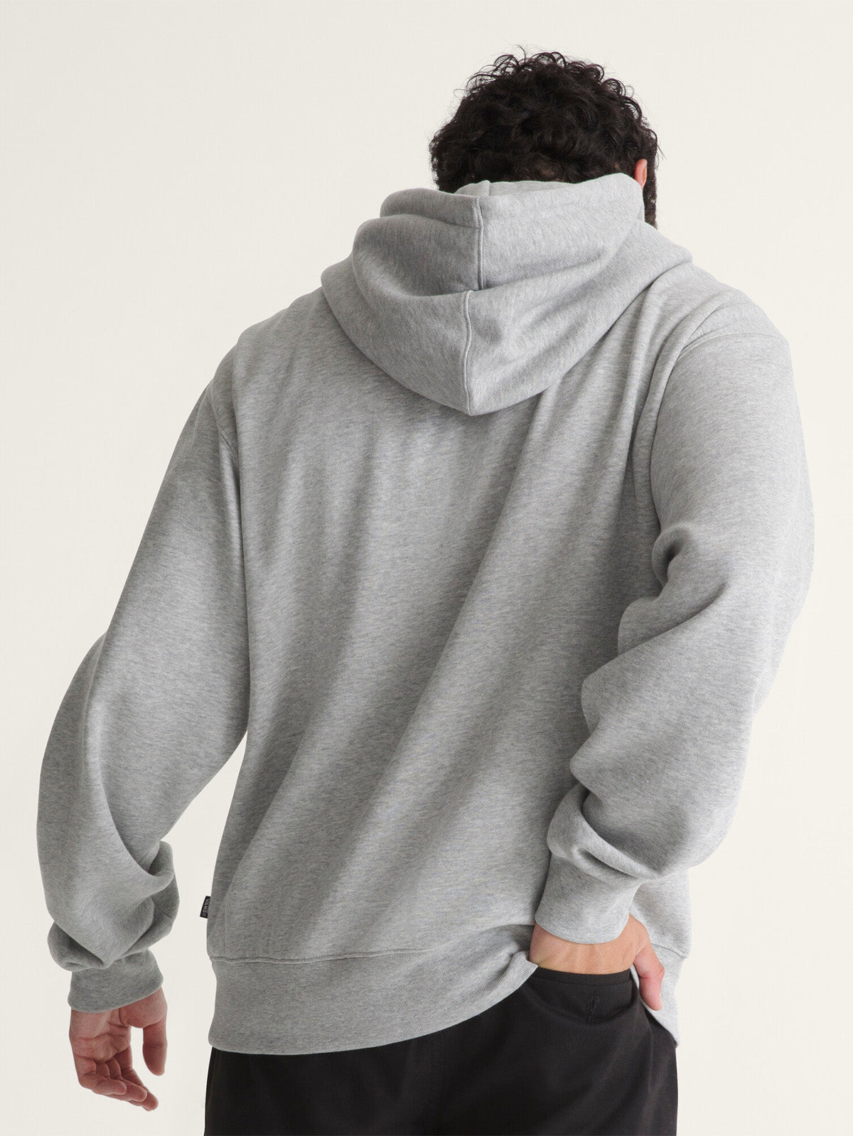 Poleron Hombre Stretch Logo Pullove Gris Vans