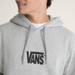 Poleron Hombre Stretch Logo Pullove Gris Vans