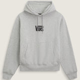 Poleron Hombre Stretch Logo Pullove Gris Vans