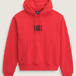 Poleron Hombre Stretch Logo Pullove Rojo Vans