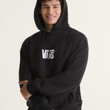 Poleron Hombre Stretch Logo Pullove Negro Vans