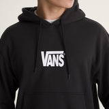 Poleron Hombre Stretch Logo Pullove Negro Vans