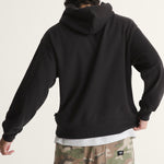 Poleron Hombre Stretch Logo Pullove Negro Vans