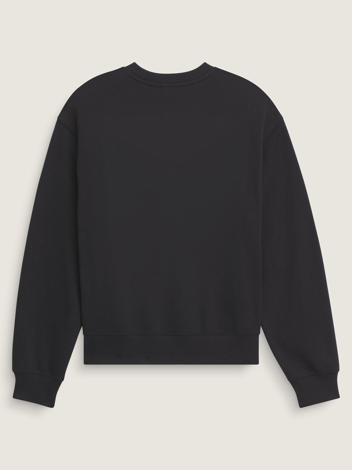 Poleron Hombre Stretch Logo Crew Negro Vans